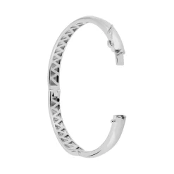 LAETIZIA Bracelet Jonc Andie Argent Blanc Oxyde De Zirconium* Bracelets|Bracelets Joncs