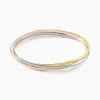 Histoire d'Or Bracelet Jonc Annie-france Plaqué Or Tricolore* Bracelets|Bracelets Joncs