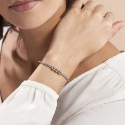 Histoire d'Or Bracelet Jonc Atlantis Argent Blanc* Bracelets|Bracelets Fantaisie