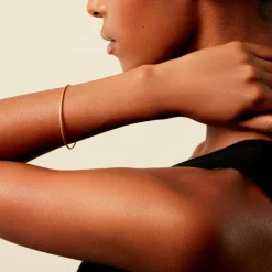 Sale Histoire d'Or Bracelet Jonc Bohemian Plaqué Or Jaune