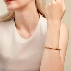 Histoire d'Or Bracelet Jonc Coimbra Acier Jaune* Bracelets|Bracelets Fantaisie