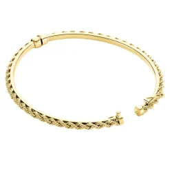 Histoire d'Or Bracelet Jonc Cordeline Or Jaune* Bracelets|Bracelets Joncs