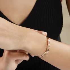 Histoire d'Or Bracelet Jonc Edmoneae Plaqué Or Jaune* Bracelets|Bracelets Fantaisie