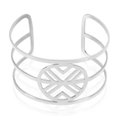 Histoire d'Or Bracelet Jonc Flechia Acier Blanc* Bracelets|Bracelets Fantaisie