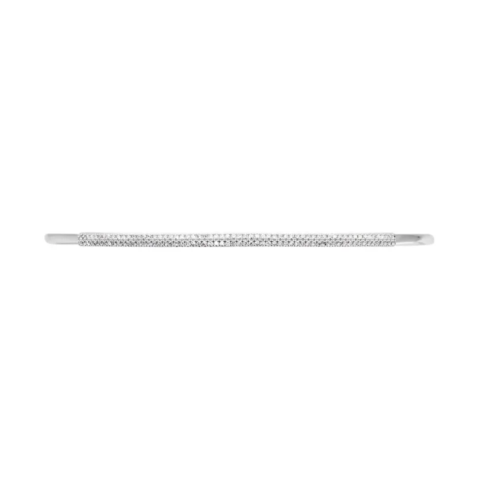 Histoire d'Or Bracelet Jonc Hermia Blanc Diamant Blanc* Bracelets|Bracelets Joncs
