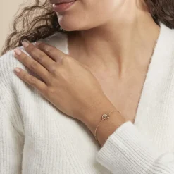 Histoire d'Or Bracelet Jonc Iwaki Plaqué Or Jaune Oxyde De Zirconium* Bracelets|Bracelets Fantaisie