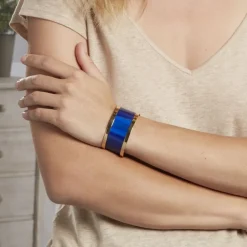 Discount IMAGINE Bracelet Jonc Kayssi Acier Jaune acier doré