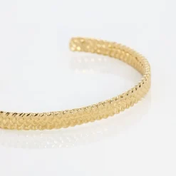Histoire d'Or Bracelet Jonc Lilya Plaqué Or Jaune* Bracelets|Bracelets Joncs