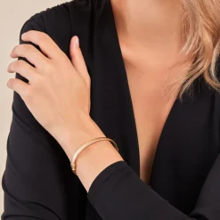 Histoire d'Or Bracelet Jonc Martela Or Jaune