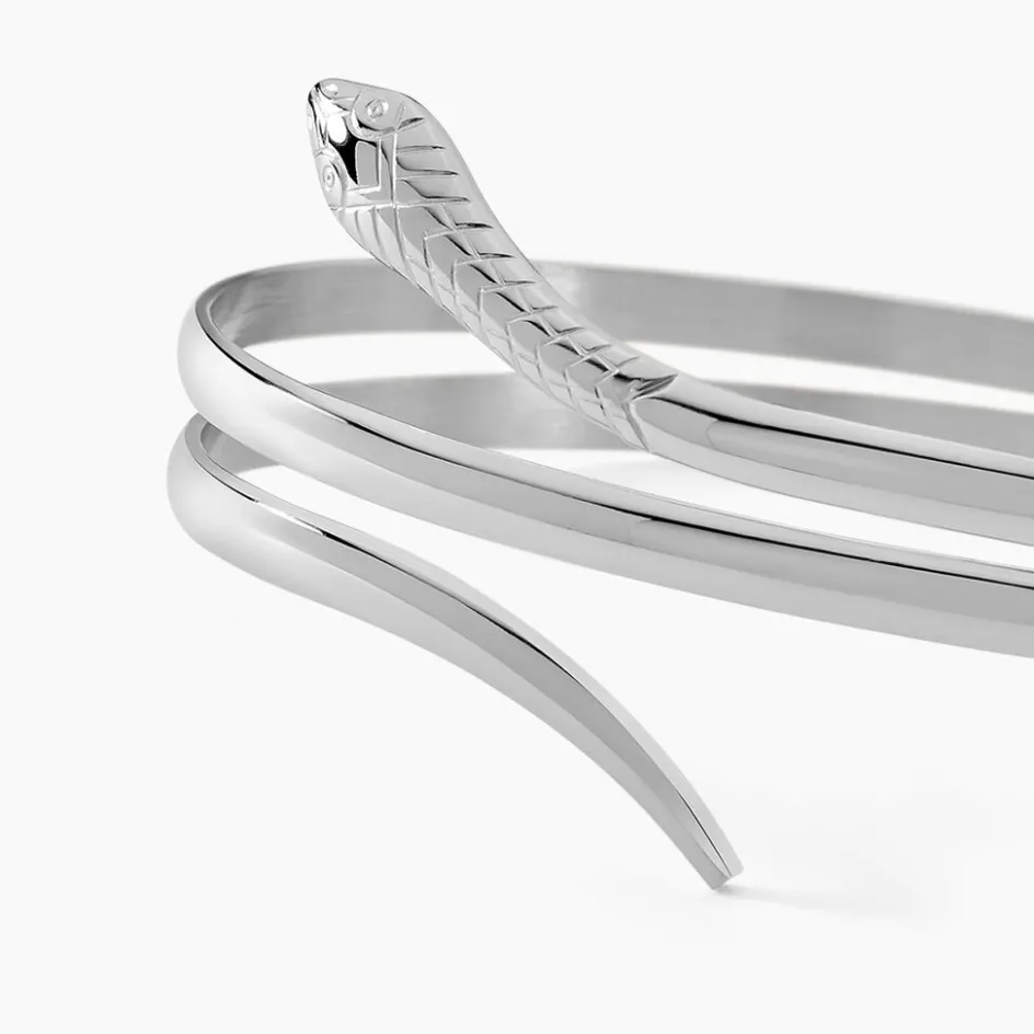 Histoire d'Or Bracelet Jonc Solitaae Argent Blanc* Bracelets|Bracelets Joncs