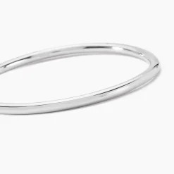 Sale Histoire d'Or Bracelet Jonc Tabata Argent Blanc