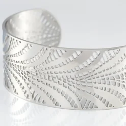 Histoire d'Or Bracelet Jonc Wilson Acier Blanc* Bracelets|Bracelets Fantaisie