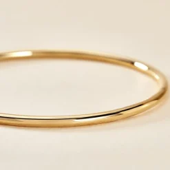 Discount Histoire d'Or Bracelet Jonc Xylina Fil Rond Lisse Or Jaune