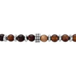 JOURDAN Bracelet Acier Gris Agate* Bracelets Fantaisie