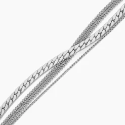 Clearance JOURDAN Bracelet Arpad Acier Argenté