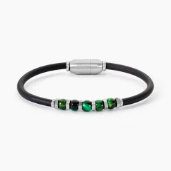 JOURDAN Bracelet Caoutchouc Noir* Bracelets