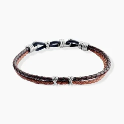 JOURDAN Bracelet Colibri Acier Marron* Bracelets