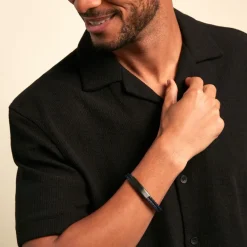 JOURDAN Bracelet Come Cuir Bleu* Bracelets