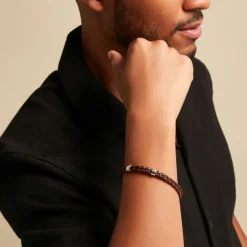 Online JOURDAN Bracelet Dermot Cuir