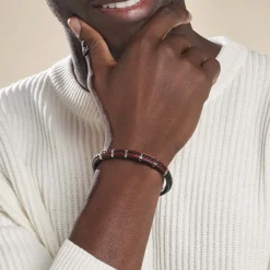 Clearance JOURDAN Bracelet Kessel Acier Blanc