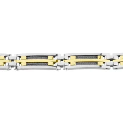 JOURDAN Bracelet Priam Acier Bicolore