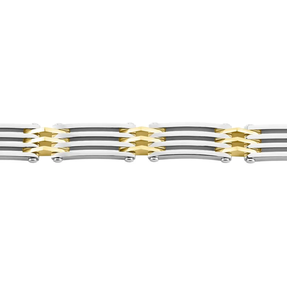New JOURDAN Bracelet Rio Acier Bicolore