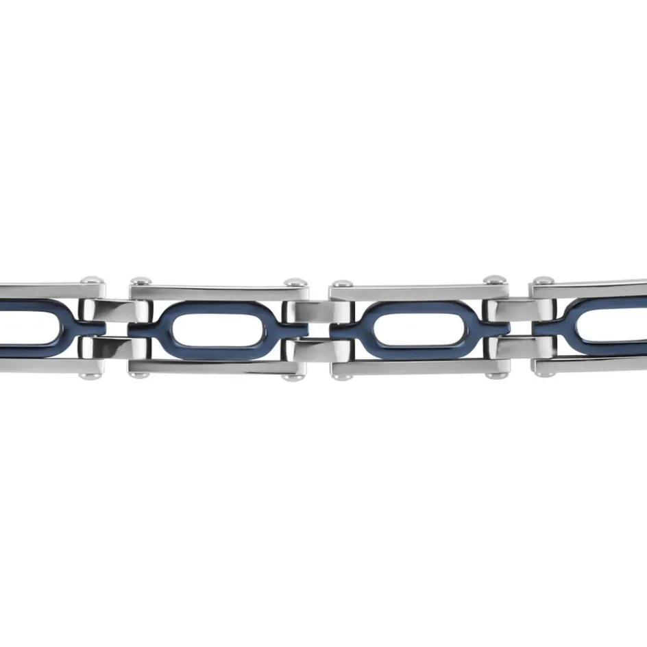 JOURDAN Bracelet Wild Acier Blanc Et Bleu* Bracelets|Bracelets Fantaisie