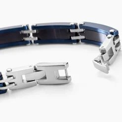 Online JOURDAN Bracelet Zephir acier bleu