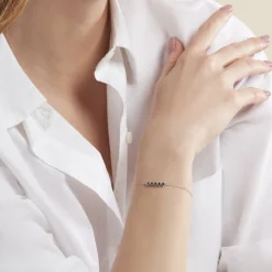 Histoire d'Or Bracelet Karrie Argent Blanc Oxyde De Zirconium* Bracelets|Bracelets Fantaisie