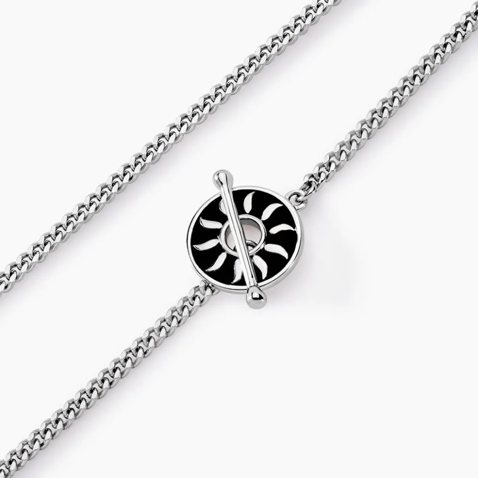 Outlet Histoire d'Or Bracelet Keenan Argent Blanc