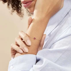 Histoire d'Or Bracelet Kelvyn Argent Rose Oxyde* Bracelets|Bracelets Fantaisie