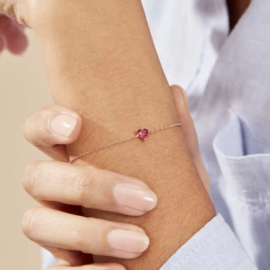 Histoire d'Or Bracelet Kelvyn Argent Rose Oxyde* Bracelets|Bracelets Fantaisie