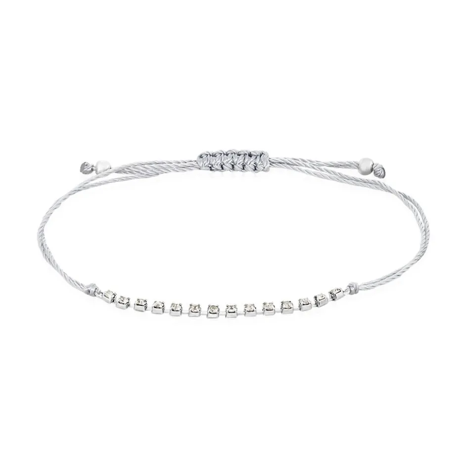Histoire d'Or Bracelet Kelynaae Argent Blanc Oxyde De Zirconium* Bracelets|Bracelets Cordon