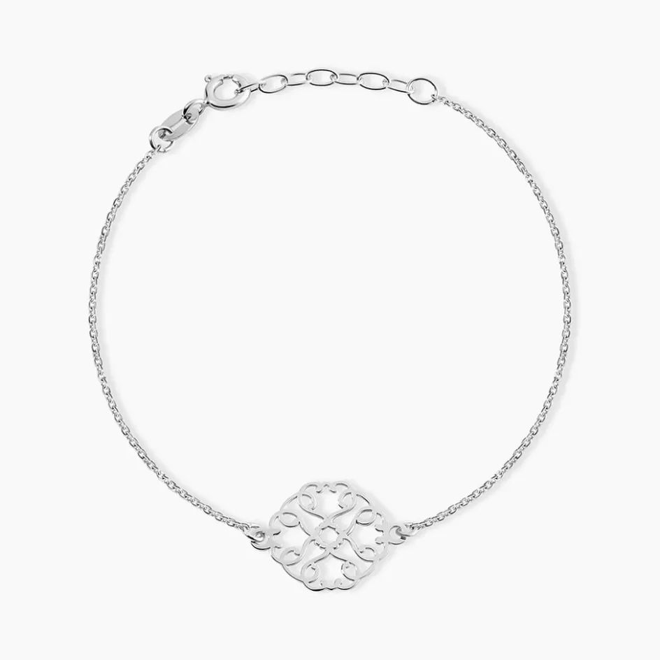 Clearance Histoire d'Or Bracelet Lev argent blanc