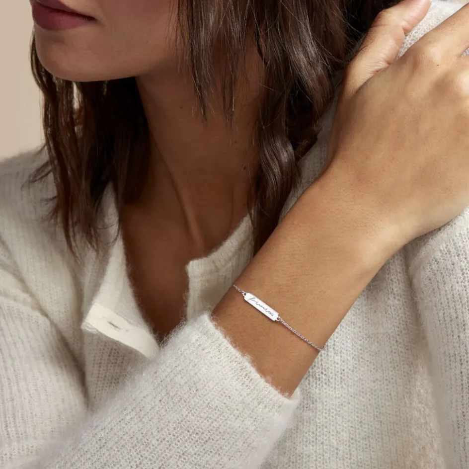 Outlet Histoire d'Or Bracelet Lorayne Argent Blanc