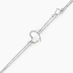 Best Histoire d'Or Bracelet Louise Or Blanc Diamant