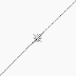 Best Histoire d'Or Bracelet Lysianne Argent Blanc Oxyde De Zirconium