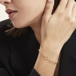 Outlet Histoire d'Or Bracelet Maille Or Jaune Merianne