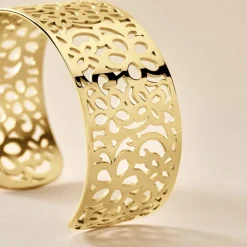 Histoire d'Or Bracelet Manchette Brenda Acier Jaune* Bracelets|Bracelets Fantaisie