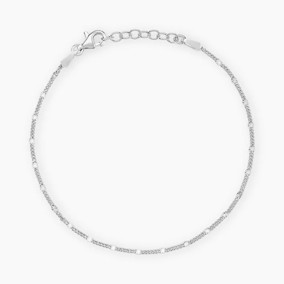 Outlet Histoire d'Or Bracelet Mindie Argent Blanc