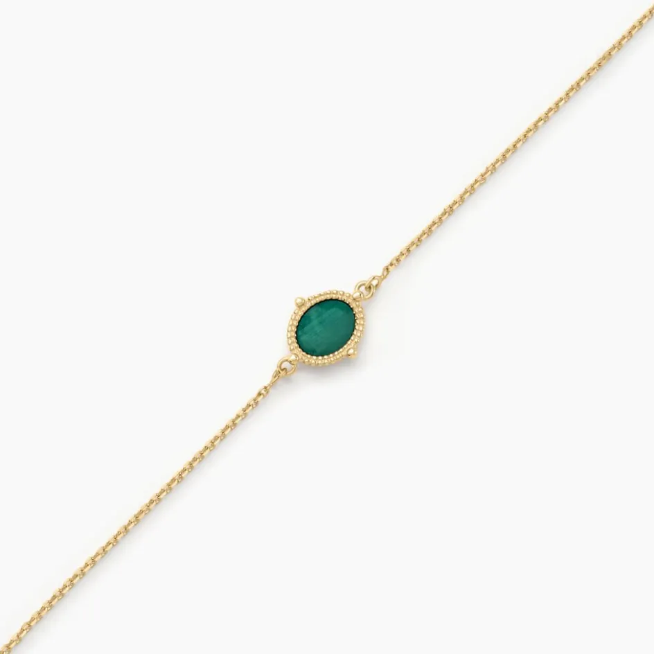 Histoire d'Or Bracelet Mirage Or Jaune Malachite* Bracelets