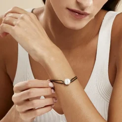 Histoire d'Or Bracelet Nina Cera Argent Blanc Céramique Et Strass* Bracelets|Bracelets Fantaisie