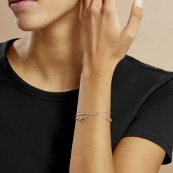 Best Histoire d'Or Bracelet Noelle Argent Blanc