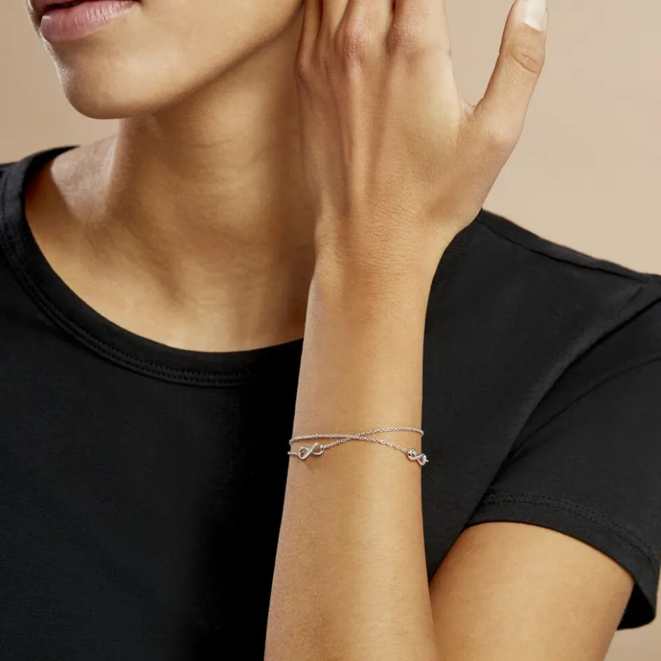 Best Histoire d'Or Bracelet Noelle Argent Blanc