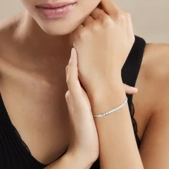 Discount Histoire d'Or Bracelet Nuriaae argent blanc