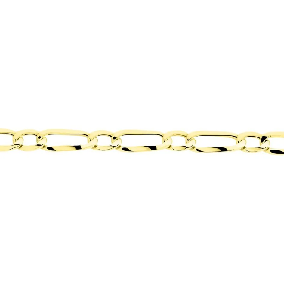 Discount Histoire d'Or Bracelet Ophelio Maille Alternee 1/1 Or Jaune