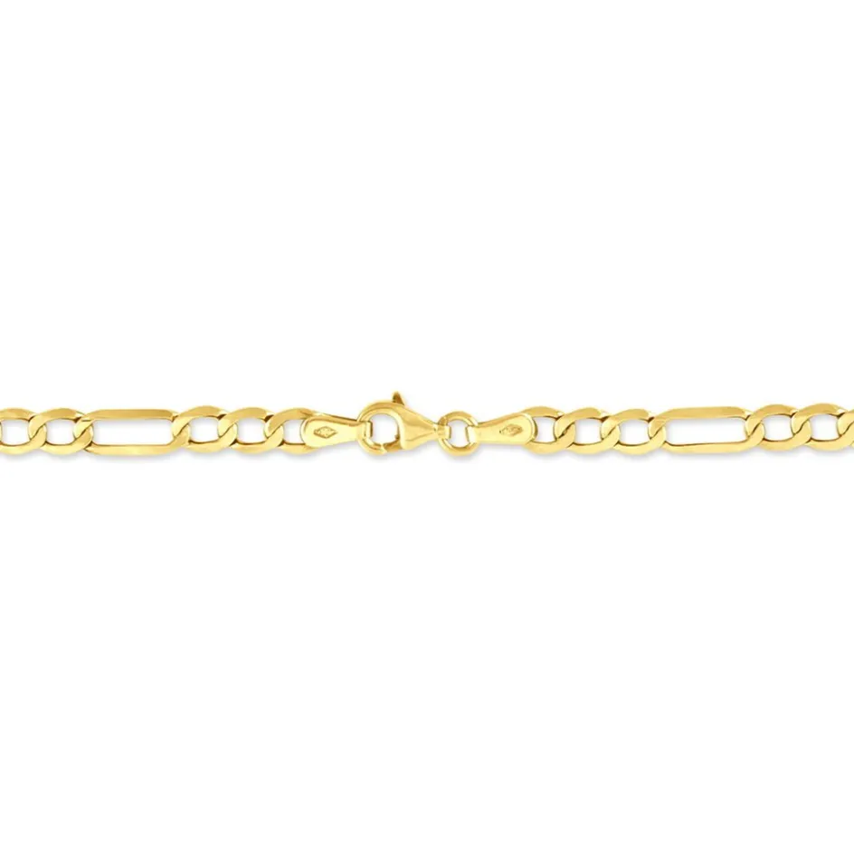 Outlet Histoire d'Or Bracelet Ophelio Maille Alternee 1/1 or jaune