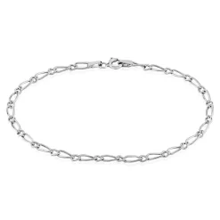 Sale Histoire d'Or Bracelet Ophelio Maille Alternee 1/1 or blanc