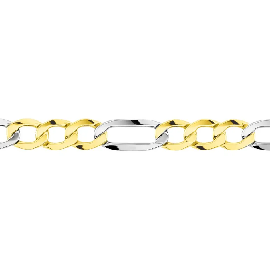 Discount Histoire d'Or Bracelet Maille Alternée or bicolore