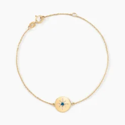 Hot Histoire d'Or Bracelet Or Jaune Evening Star Topaze Bleu London or jaune topaze bleu london